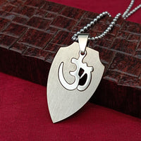 JewelMaze OM Chain Pendant For Men