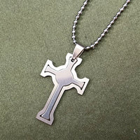 JewelMaze Cross Necklace for Men Women