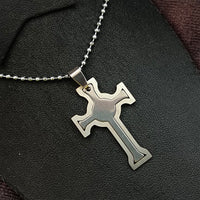 JewelMaze Cross Necklace for Men Women