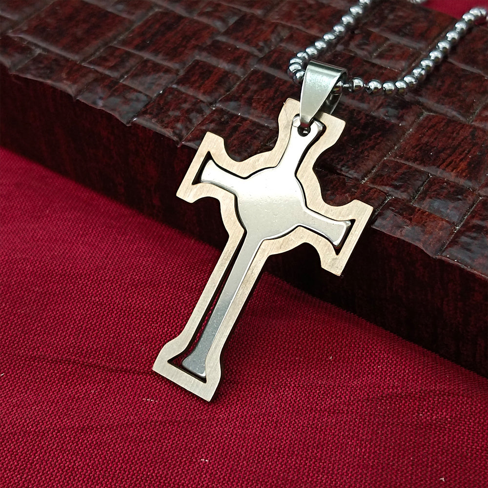 Urthn Cross Necklace for Men Women