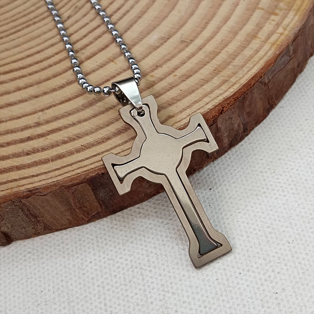 Urthn Cross Necklace for Men Women