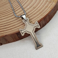 Urthn Cross Necklace for Men Women