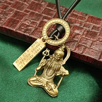 Urthn Shiva Mahadev Thread Pendent For Men