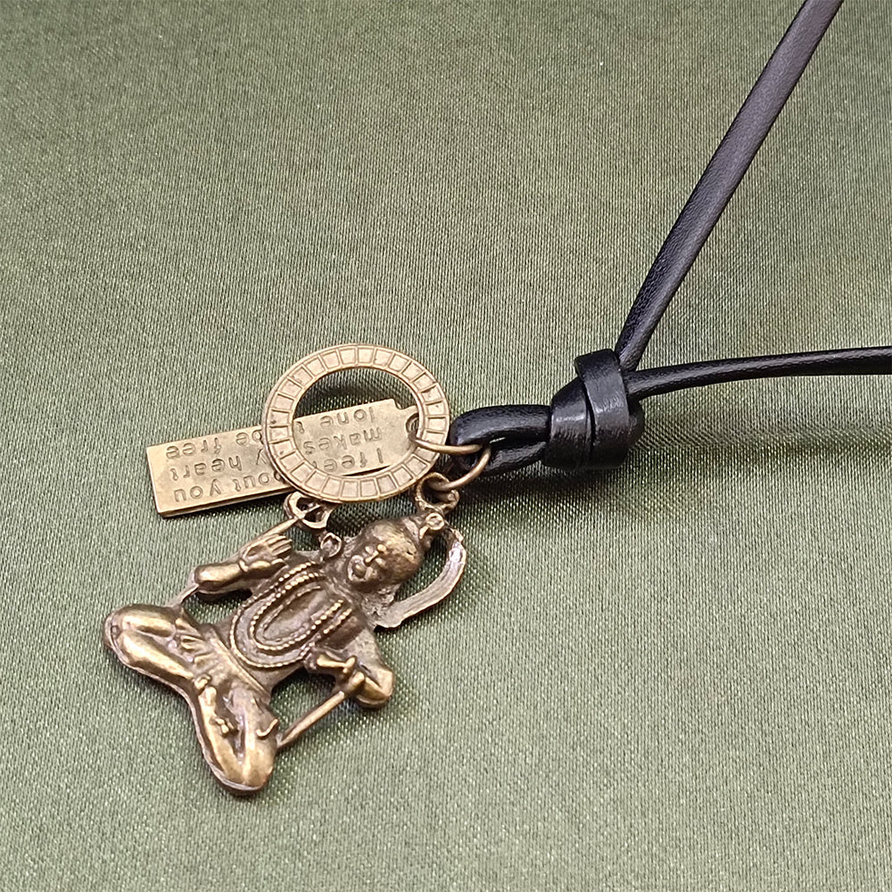 Urthn Shiva Mahadev Thread Pendent For Men