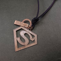JewelMaze Superhero Superman Thread Pendent For Men -1405231