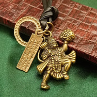 JewelMaze Hanuman Thread Pendent For Men