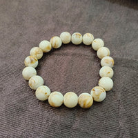 Urthn Brown Glass Beads Bracelet (Pack Of 6)