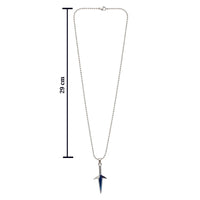 Urthn Trendy Silver Tone Arrow Pendant Chain (Pack Of 6)