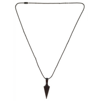 Urthn Look Pointed Spike Pendant Chain