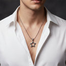 Urthn Modern Hollow Star Statement Pendant(Pack of 6)