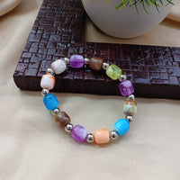 Urthn Funky Multicolor Beads Fashion Bracelet