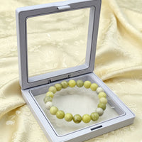 Urthn Yellow Jasper Natural Stone Healing Bracelet(Pack of 3)