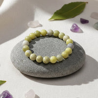 Urthn Yellow Jasper Natural Stone Healing Bracelet(Pack of 3)