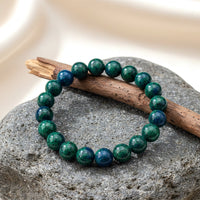 Urthn Azurite Natural Stone Bracelet For Encouraging Positivity(Pack of 3)