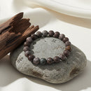 Urthn Jasper Natural Stone Bracelet For Strength & Courage(Pack of 3)