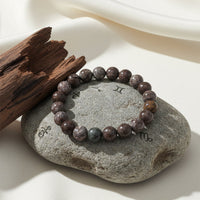 Urthn Jasper Natural Stone Bracelet For Strength & Courage(Pack of 3)