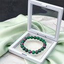 Urthn Ruby Zoisite Natural Stone Bracelet(Pack of 3)