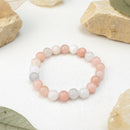 Urthn Pink Aventurine Natural Stone Bracelet(Pack of 3)