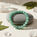 Urthn Green Aventurine Natural Stone Bracelet(Pack of 3)
