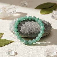 Urthn Green Aventurine Natural Stone Bracelet(Pack of 3)