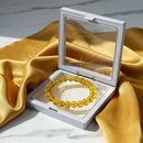 Urthn Citrine Natural Stone Bracelet(Pack of 3)