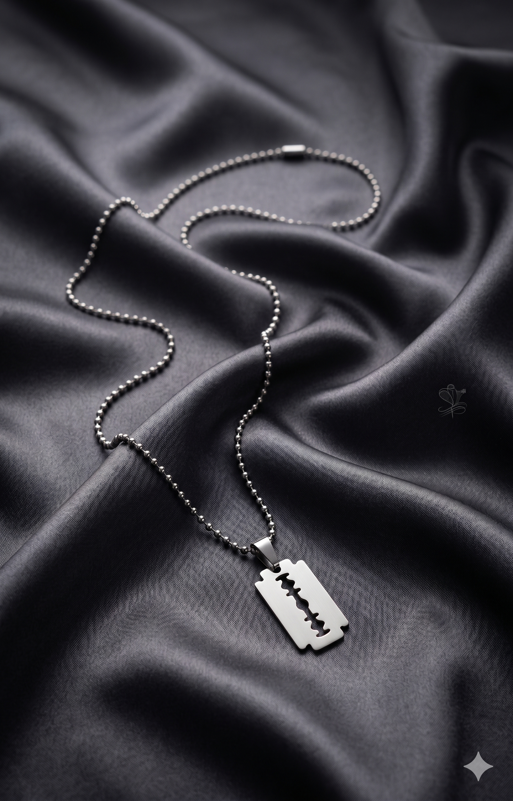 Urthn Blade Chain Pendant for Men  (Pack of 6)