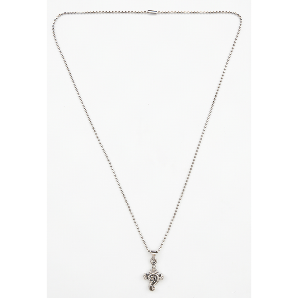 Urthn Vishnu Shankh Chain Pendant for Men  (Pack of 6)