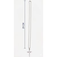 Urthn Cross Chain Pendant For Men (Pack of 6)