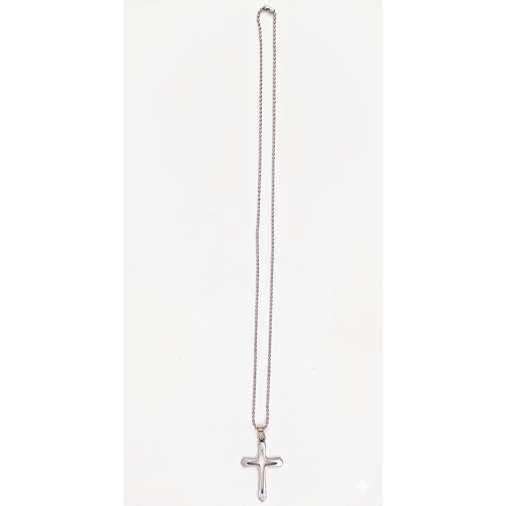 Urthn Cross Chain Pendant For Men (Pack of 6)