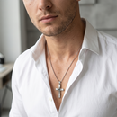Urthn Cross Chain Pendant For Men