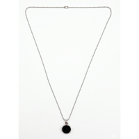 Urthn Round Steel Chain Pendant For Men (Pack of 6)