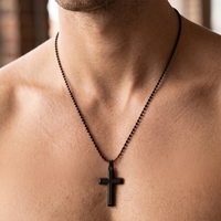 Urthn Cross Chain Pendant For Men