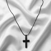Urthn Cross Chain Pendant For Men (Pack of 6)