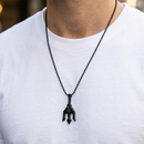 Urthn Mahakal Trishul Chain Pendant for Men (Pack of 6)