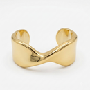 Urthn Eye-Catching Gold Finish Statement Kada Bracelet for women(Pack of 6)