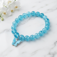 Urthn Handcrafted Butterfly Charm Bracelet for Women and Gorls(Pack of 6)