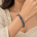 Urthn Ethnic Oxidised Bangles Set for Women Stylish Traditional Jewellery