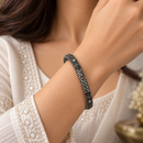 Urthn Ethnic Oxidised Bangles Set for Women Stylish Traditional Jewellery