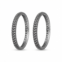 Urthn Ethnic Oxidised Bangles Set for Women Stylish Traditional Jewellery