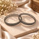 Urthn Ethnic Oxidised Bangles Set for Women Stylish Traditional Jewellery