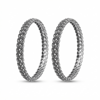 Urthn Ethnic Oxidised Bangles Set for Women Stylish Traditional Jewellery
