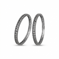 Urthn Ethnic Oxidised Bangles Set for Women Stylish Traditional Jewellery