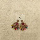 Dhwani Gold Plated Crystal And Austrian Stone Dangler Earrings