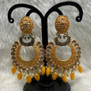 Infinity Jewels Gold Plated Dangler Earrings