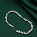 Urthn Silver Plated AD Stone Bracelet