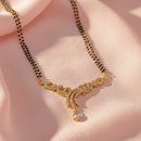 Urthn Everyday Wear Ad Stone Mangalsutra Elegant (Pack Of 6)