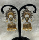 Infinity Jewels Gold Plated Jhumki Earrings