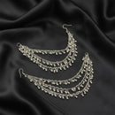 Urthn Stylish Oxidised Kanchain /Ear Chain For Earrings (Pack Of 6)