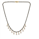 Urthn Teardrop Charms Trendy Mangalsutra For Women (Pack of 3)