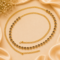 Urthn Elegant  Austrian Stone Kamarbandh / Waist Chain for Women And Girls